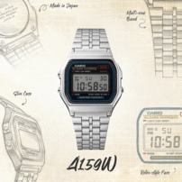 Pánske hodinky CASIO A159WE-1EF
