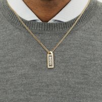 Pánsky náhrdelník oceľový Hugo Boss 1580678